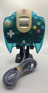 Controlador Sega Dreamcast Clear Aqua Blue SOLO HKT-7700 - Imagen 1 de 2