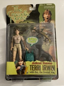 Animal Planet The Crocodile Hunter Terri Irwin Figure New Sealed N2 Toys - Picture 1 of 9