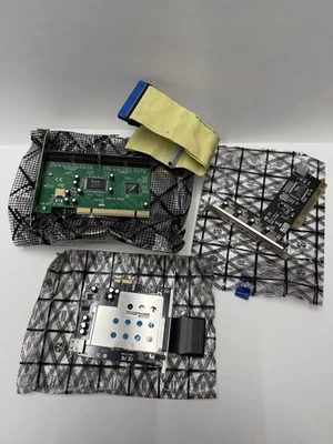 Vintage PCI Expansion Card Lot - 3 Cards - USB, IDE, PCMCIA. AS IS - Image 1 of 4