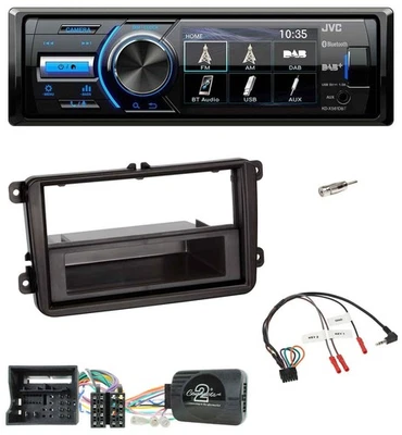 JVC Bluetooth Lenkrad USB DAB Autoradio für VW T6 (2015-2019) - Bild 1 von 4