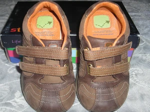 Stride Rite Boys Bruno H&L Brown/Coffee Athletic Shoes 13.5 Medium CB21612 - Picture 1 of 5