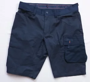 Helly Hansen WorkWear Oxford Construction Shorts mens size C54 2XL navy 77463 - Picture 1 of 10