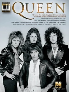 Libro de transcripciones de teclado nota por nota Queen Partituras NUEVO 000141589 - Imagen 1 de 1