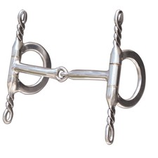 Horse Professional Choice Kmb Full Cheek Snaffle Bit Mouth 5" Cheek 5 1/2" 35509