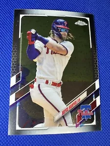 2021 #134 Bryce Harper Topps Chrome Baseball Philadelphia Phillies - Picture 1 of 2