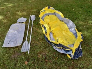 Neuwertiges Schlauchboot Nur 1 Mal benutzt, 3 Personen, Paddel Tasche Wertbeutel - Bild 1 von 4