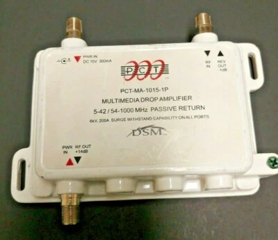 PCT Multimedia Drop Amplifier PCT-MA-1015-1P Passive Return - Image 1 of 4