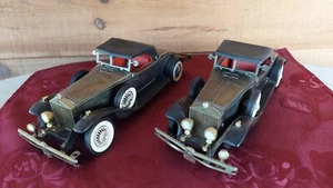2 VINTAGE 10" MODEL ROLLS ROYCE CONVERTIBLE BATTERY OPERATED CARS PARTS/REPAIR - Picture 1 of 9