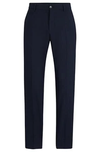 BOSS Genius Classy Dress Pants Crease Resistant Wool Blend - Slim Fit - Size 34R - Picture 1 of 21