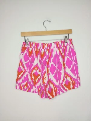 Шорты Alice & Trixie 100% шелк розовые оранжевые белые женские маленькие - Изображение 1 из 4