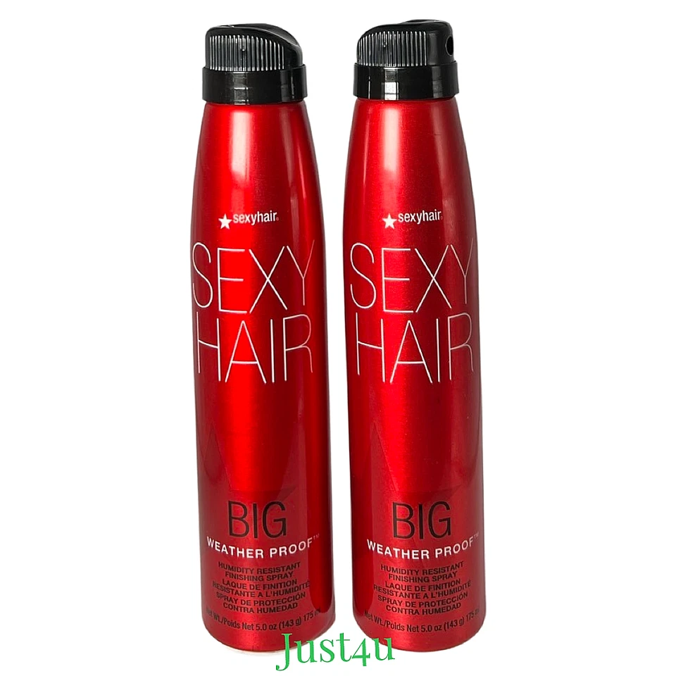 Big Sexy Hair Weather Proof Humidity Resistant Finishing Spray, 5 oz. (2pack) - Image 1 of 1