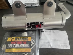 Hmf Titan Xl Exhaust Slip-On Center Mount Canam Commander 14-20 716523637488 - Picture 1 of 2