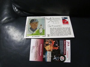 Leo Durocher signed FDC First Day Cover Envelope JSA Certified - Picture 1 of 4