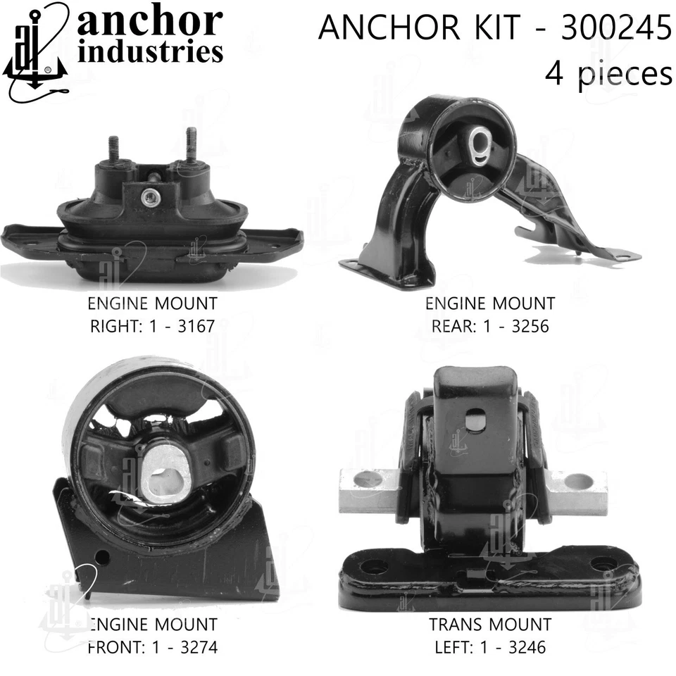 Kit de montaje de motor de anclaje para Dodge Journey 300245 11-19 Foto 1 de 4