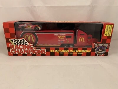 Bill Elliott McDonald's 1:64 Scale Racing Team Transporter 1998 Racing Champions - Image 1 of 4