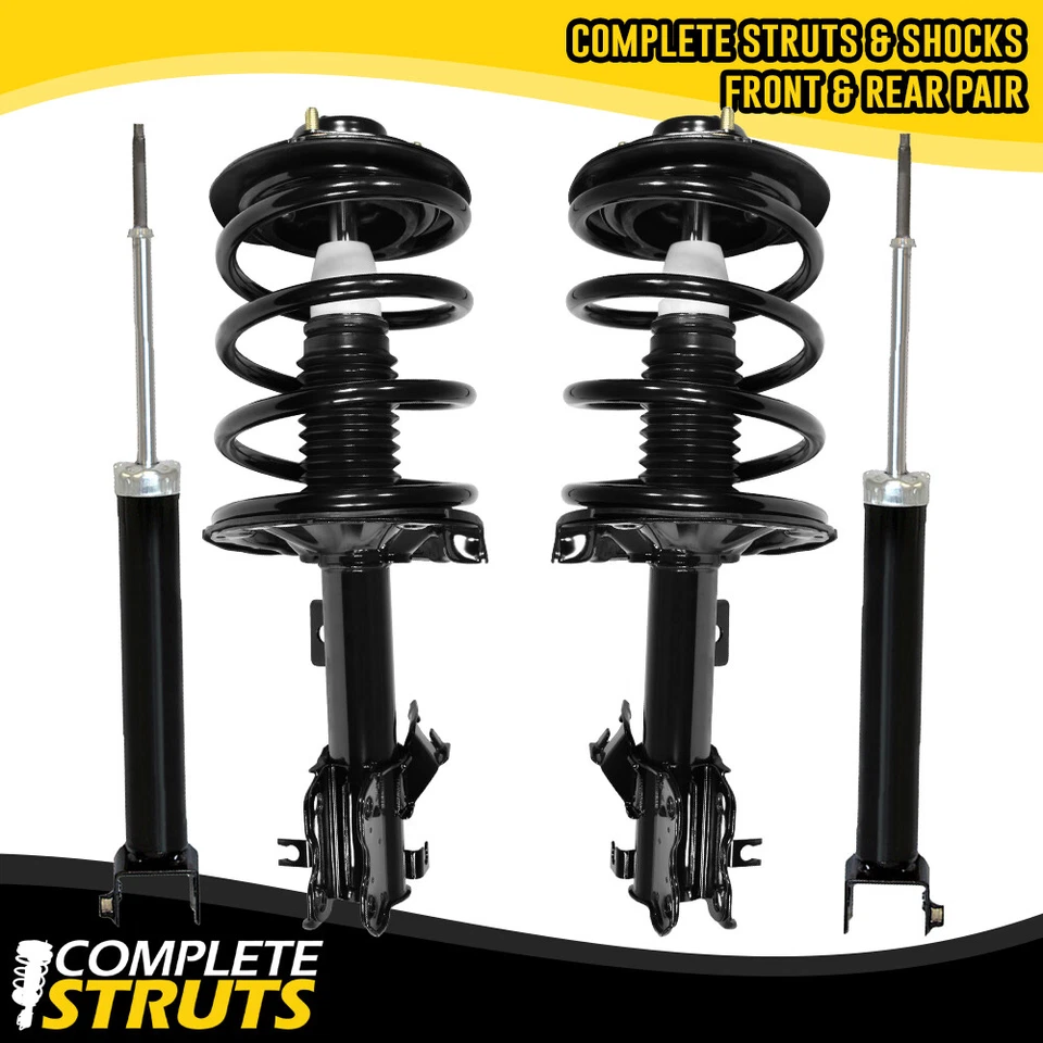 Front Complete Strut & Rear Shock Absorber Bundle for 02-06 Nissan Altima 4 CYL Foto 1 de 4