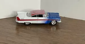 Johnny Lightning American Glory 58 Plymouth Street Freaks White - Picture 1 of 6