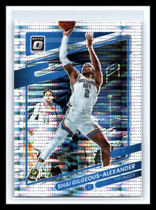 π₯ SHAI GILGEOUS ALEXANDER 2021-22 DONRUSS OPTIC PRIZM SILVER PULSAR HOLO # 147 - Picture 1 of 2
