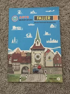 SELTENE FALLER AUTO MOTORSPORT UND EISENBAHN MODELLMAGAZIN 1965/1966 - Bild 1 von 7
