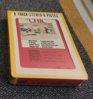 Chic - C'est Chic oiginal 1978 canadian sealed 8 track Classic Disco Funk - Image 1 of 2