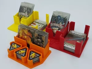 Zombicide Black Plague Card Holders - Set Of 3 - Picture 1 of 12