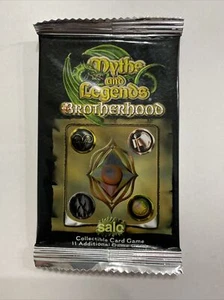 Myths And Legends Brotherhood Booster Pack Salo TCG CCG New! - Picture 1 of 2
