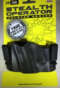 Phalanx Defense Systems Stealth Operator Holster, Left Hand IWB Black (LBH60215) - Picture 1 of 3