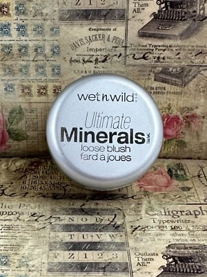 1 Wet 'n' Wild Ultimate Minerals Loose Blush Purely Mauve 164 - Image 1 of 2