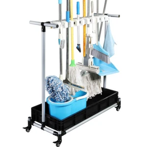 A Nice Big Cleaning Cart Broom mop Holder - Picture 1 of 7