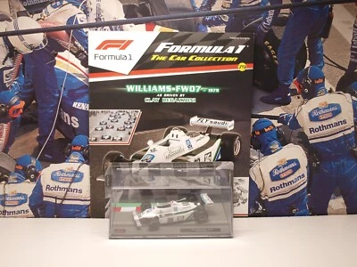 PANINI F1 COLLECTION - WILLIAMS FW07 - CLAY REGAZZONI  - 1979 - 1/43 scale #79 - Image 1 of 4