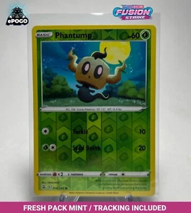 Phantump 016/264 Reverse Holo Pokemon TCG: Fusion Strike Card MINT SHIPPED TODAY - Picture 1 of 2