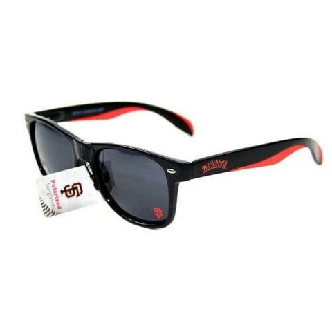 SAN FRANCISCO GIANTS POLARIZED SUNGLASSES RETRO STYLE MLB UNISEX & W/FREE POUCH Cover