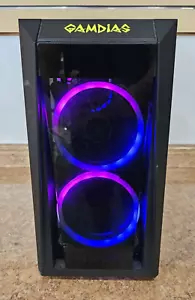 Estuche Gamdias PC de escritorio personalizado Cybertron Intel i3 16 GB Ram Radeon 550 256 GB SSD - Imagen 1 de 16
