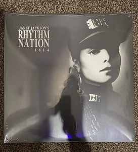 Janet Jackson – Rhythm Nation 1814 Silver Double Vinyl LP New Sealed - Picture 1 of 3