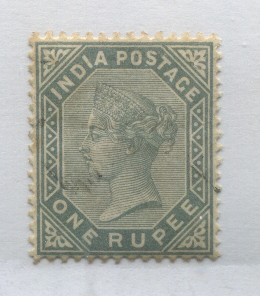 India QV 1881 1 rupee unmounted mint NH - Image 1 of 1