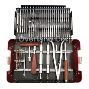 Defekte Schraubenausdreher Set 53-teilig Chirurgische Schraubenentfernung Orthopädische Instrumente - Bild 1 von 4