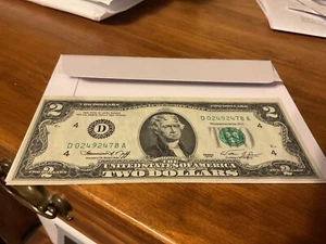 1976 $2.00 Bill - Picture 1 of 2