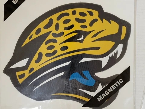 NFL Jacksonville Jaguars Team Car Magnet, NEW (Logo) Cover