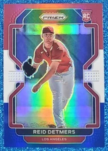 Reid Detmers 2022 Panini Prizm baseball Rookie Red/white/blue Refractor - Picture 1 of 2