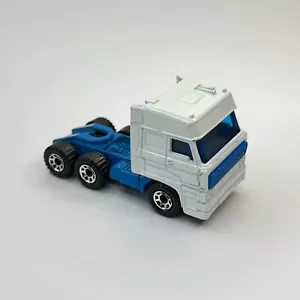 Matchbox DAF 3300 Space Cab Plain White Body Blue Base Neuwertig Rarität - Bild 1 von 7