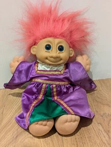 RUSS TROLL GUINEVERE SOFT BODY DOLL 1990s GIRL PINK HAIR Plush Vintage | AE - Picture 1 of 3
