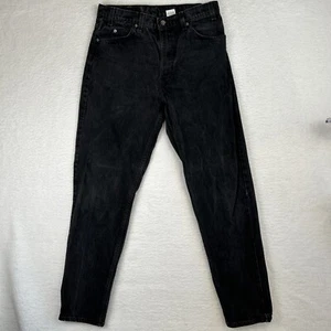 Jeans Levi’s 550 Orange Tab 34x32 (32x31 real) negros relajados cónicos de colección años 90 - Imagen 1 de 16