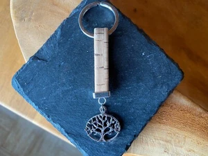 Schlüsselanhänger Baum des Lebens Glücksbringer Kork NEU Geschenkidee - Bild 1 von 3