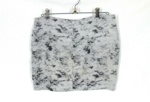 Minifalda Colección Betsey Johnson L Tie Dye Gris Algodón Tejida Hecha en EE. UU. Punk - Imagen 1 de 6