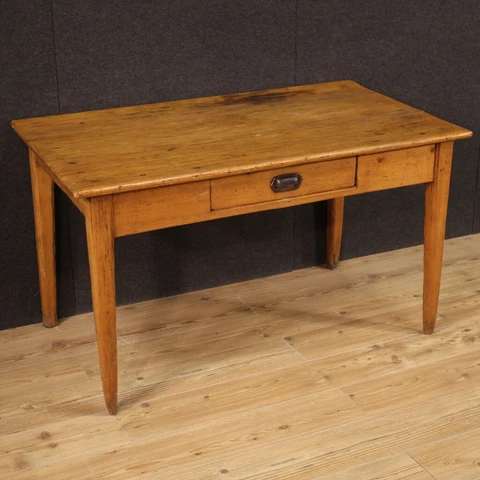 Table design writing desk furniture modern rustic in wood 1 drawers 900 Cover