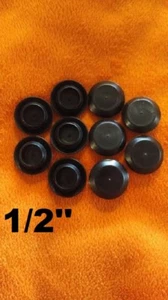 1/2 inch sheet metal auto body plastic panel flush fit fender hole plug qt(10)f - Picture 1 of 6