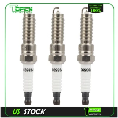 Bujías de iridio de 1,0 L para Ford Fiesta Focus 2015-2017 EcoSport 2018-2020 - 3 piezas Foto 1 de 4