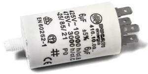 5x DUCATI Motor Capacitors 6uF ± 5%/475V + GRD Ø32x55mm - Picture 1 of 2