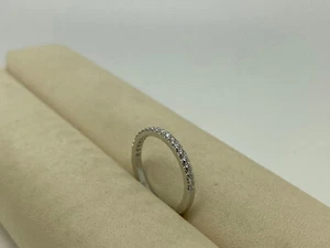 TIFFANY & CO Soleste Eternity Ring Platin Diamanten RW50 LP 3.350€ - Bild 1 von 5