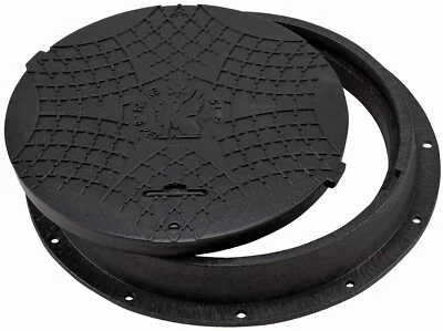 Schachtabdeckung Kanaldeckel Schachtdeckel Ø600/800 A15 BabylonPlast™ (15 kN)